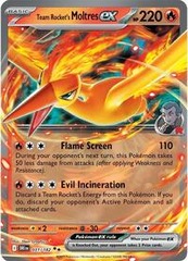 Team Rocket's Moltres ex - 031/182 - Double Rare - Destined Rivals